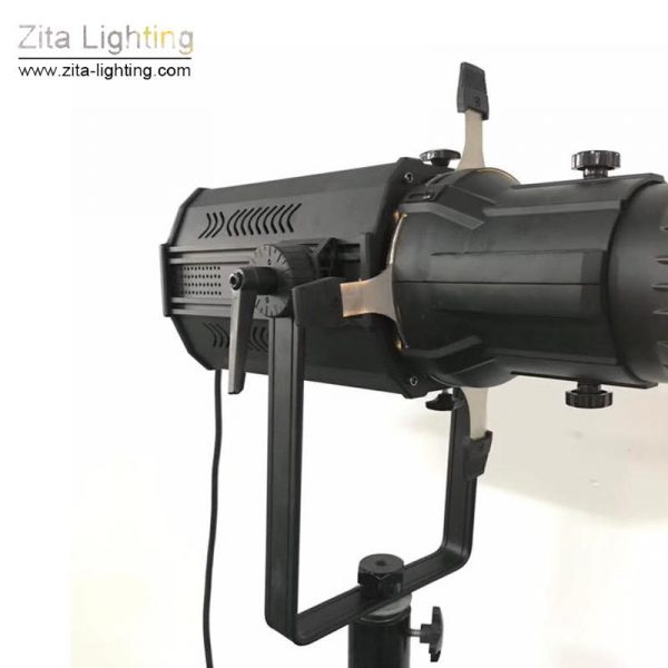 2Pcs/Lot Zita Lighting LED LEKO 200W Spotlights Pro Ellipsoidal Image Photography Spot Lights Studio Stage Lighting Focus Following Lights