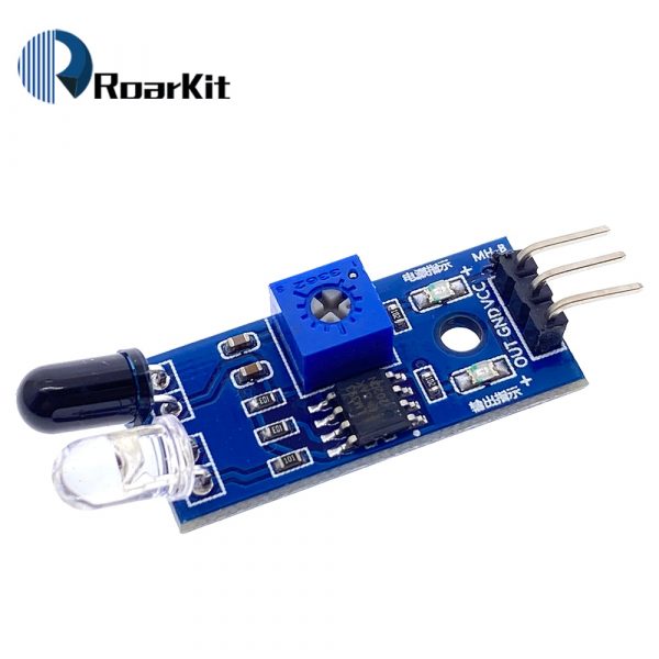 IR Infrared Obstacle Avoidance Sensor Module for Arduino 3-wire Reflective Photoelectric Sensor