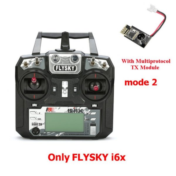 FLYSKY FS-i6X FS i6X 10CH 2.4GHz AFHDS 2A RC Transmitter With X6B iA6B A8S iA10B iA6 Receiver for FPV Racing Drone