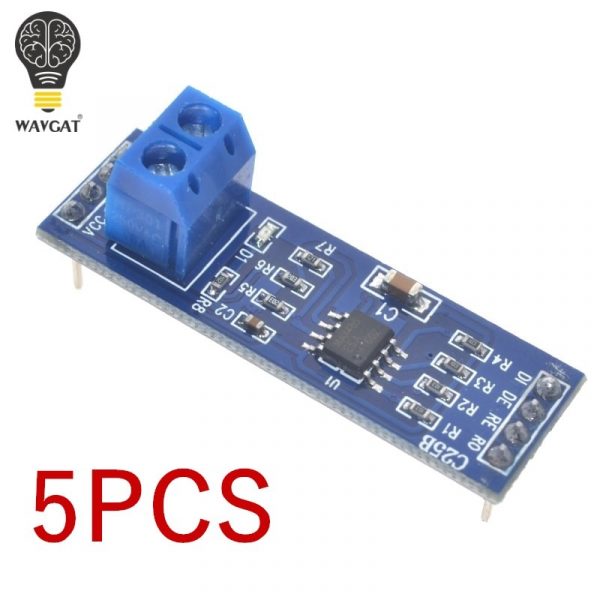 MAX485 Module RS-485 TTL to RS485 MAX485CSA Converter Module for DIY DMX Interfaces