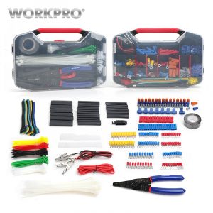 WORKPRO 582PC Electrician Network Fiber Optic Tool Set Kit