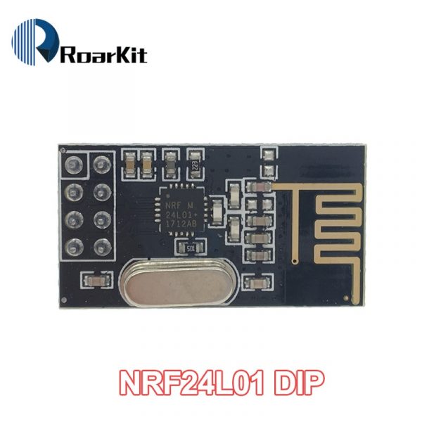 NRF24L01+PA+LNA with Antenna, Socket Adapter 2.4G Wireless Data Module 1100-Meter Range