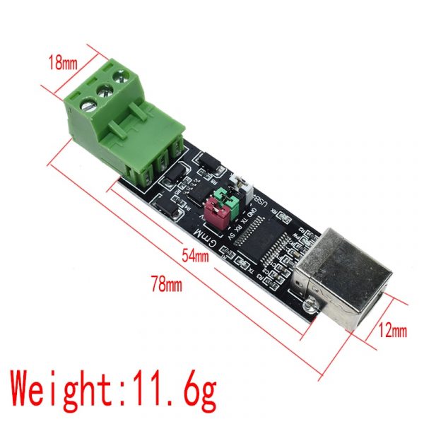 FT232 USB 2.0 to TTL RS485 Serial Converter Adapter FTDI Module FT232RL SN75176
