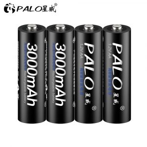 AA Battery Rechargeable Battery1.2V AA 3000mAh Ni-MH Pre-charged Rechargeable Battery 4Pcs