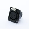 5 pin XLR Female Chassis Connector, Panel Mount XLR Female