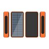 80000mAh Wireless Solar Power Bank Portable Phone Charger with 4 USB and LED Lighting