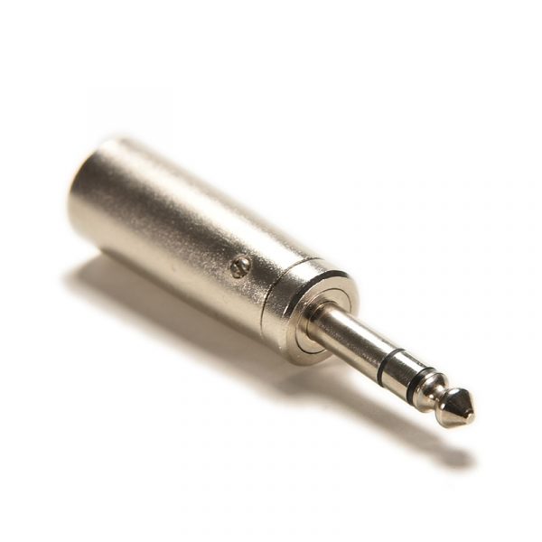 3Pin XLR Male to Male 1/4" Audio Adapter