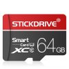 StickDrive 64GB 128GB Class 10 High Speed TF Memory Card With Card Adapter