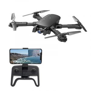 1808 Foldable Quadcopter Drone RC and WIFI with 4K FPV Wide Angle Camera