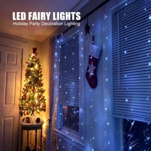 3m LED Fairy Lights Curtain with Remote Control and USB